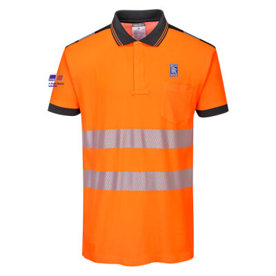 Men's Hi Vis Polo Shirt Thumbnail