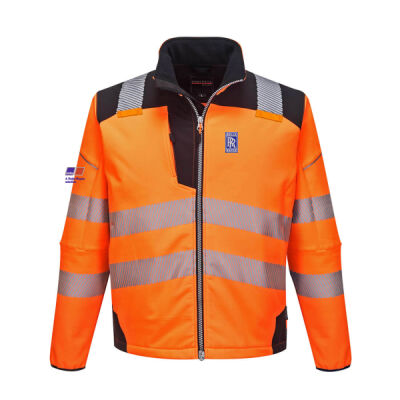 Men's Hi Vis Softshell Jacket Thumbnail