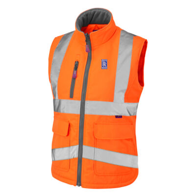 Ladies Hi Vis Bodywarmer Thumbnail