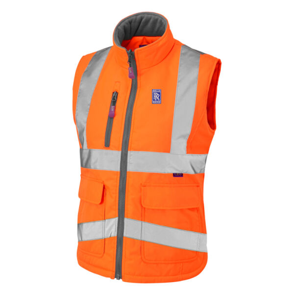 Ladies Hi Vis Bodywarmer Thumbnail