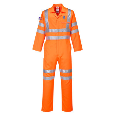 Hi-Vis Poly-cotton Coverall RIS Thumbnail