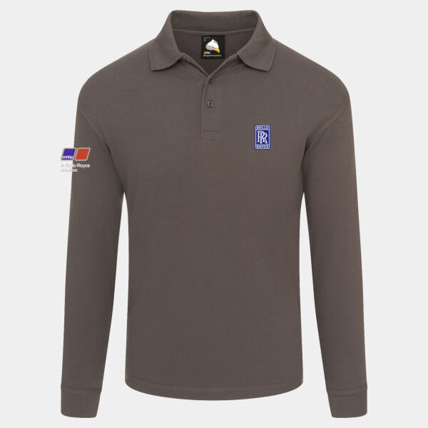Unisex L/S Polo Shirt Thumbnail