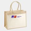 Cotton Pocket Jute Shopper Thumbnail