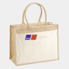 Cotton Pocket Jute Shopper Thumbnail